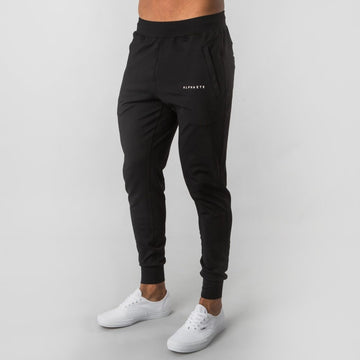 Wiaofellas New Muscle Fitness Running Training Sports Cotton Trousers Men's Breathable Slim Beam Mouth Casual Health Pants